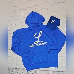 Kids Tigres del Licey with"Quitese del medio" phrase Hoodie